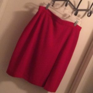 NWOT Sexy red hot skirt